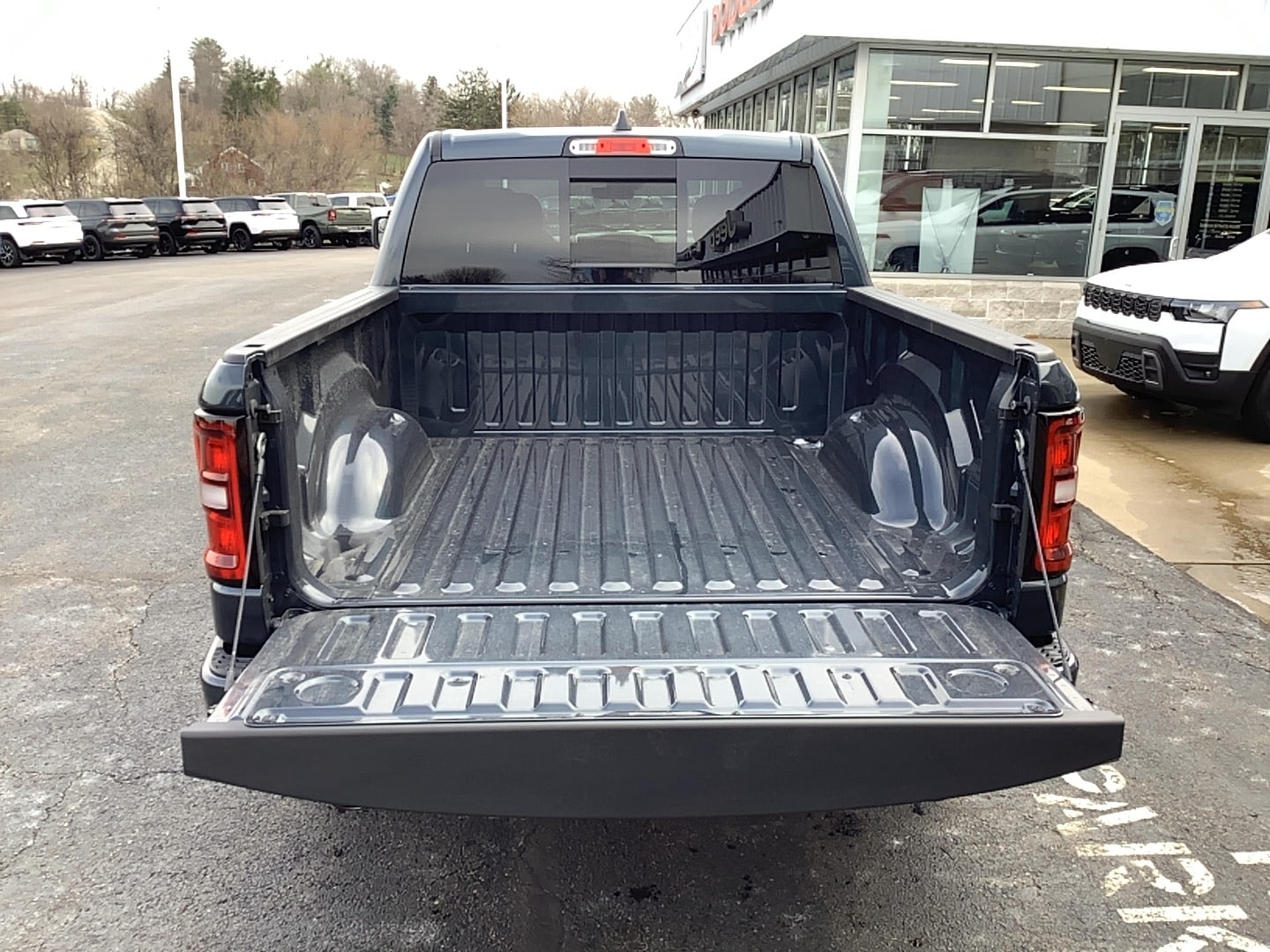 2026 Ram 1500 EXPRESS CREW CAB 4X4 5'7 BOX Forged Blue at Solomon CJD Brownsville