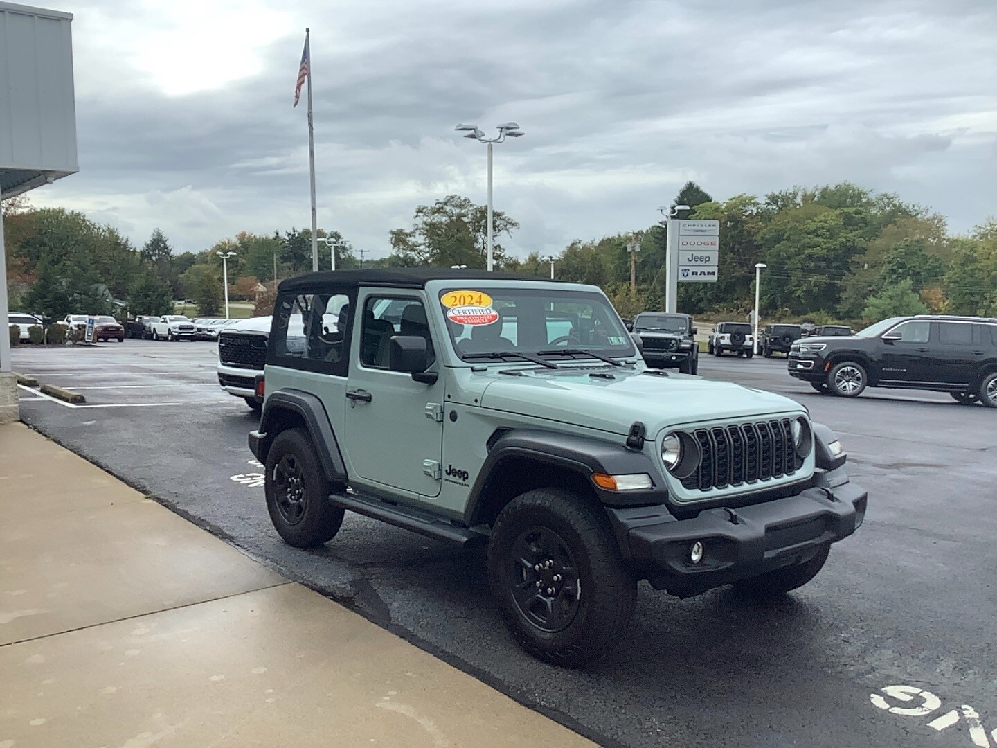 2024 Jeep Wrangler Sport photo 2