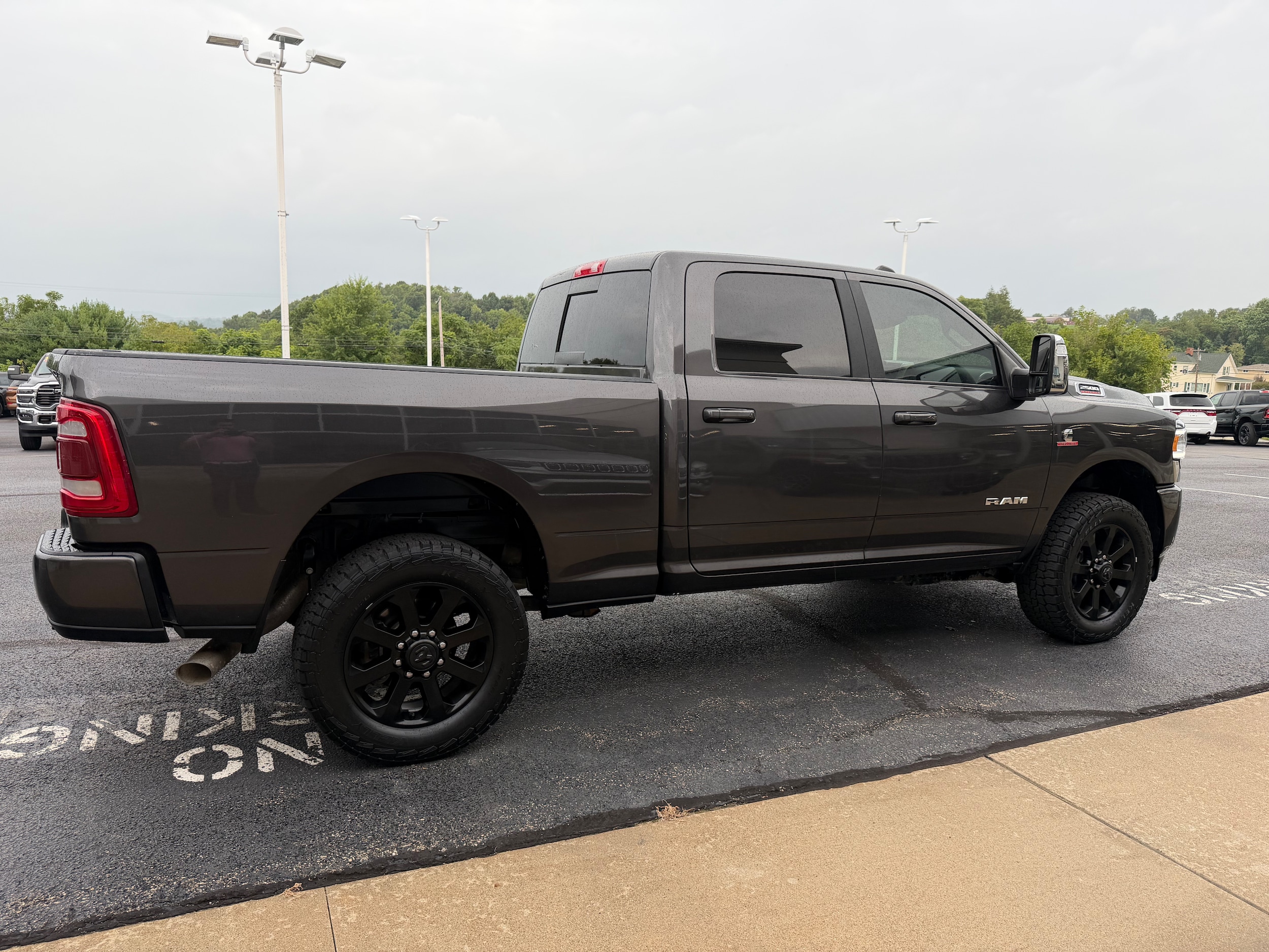 2024 Ram 2500 Laramie Granite Crystal Metallic Clearcoat at Solomon CJD Brownsville
