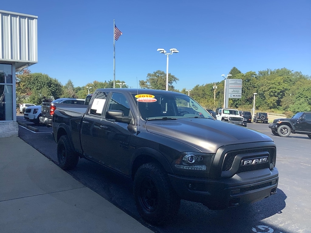 Certified 2019 Ram 1500 Classic Warlock Warlock 4x4 Quad Cab 64 Box
