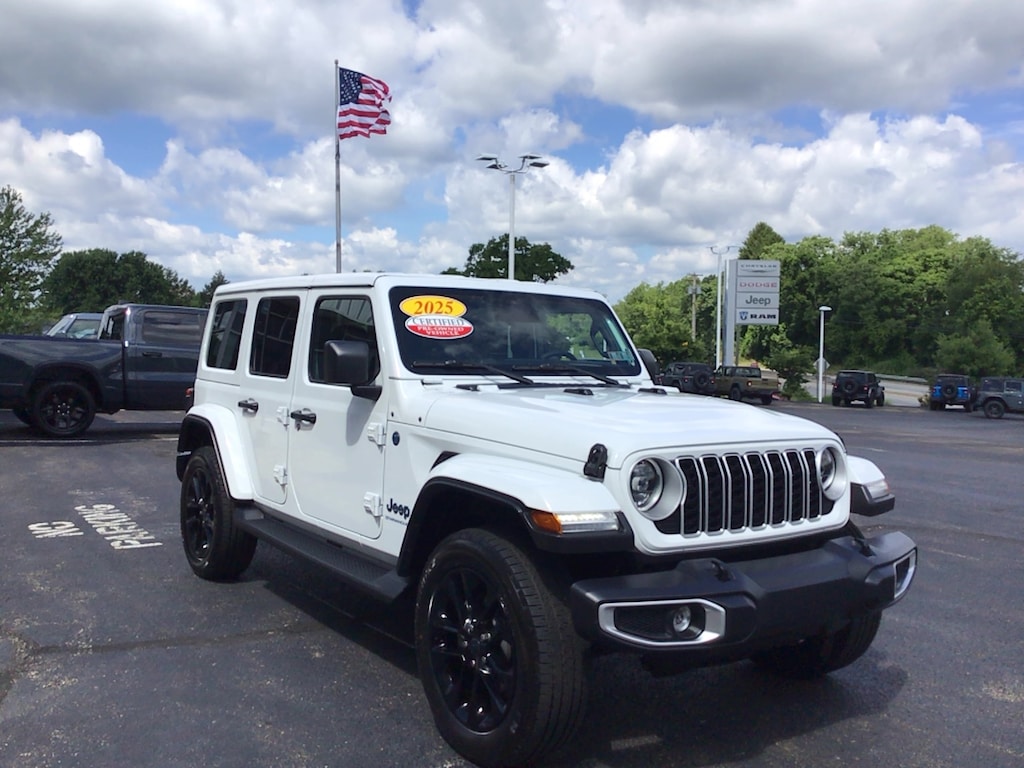 Certified 2025 Jeep Wrangler 4xe Sahara Sahara 4x4