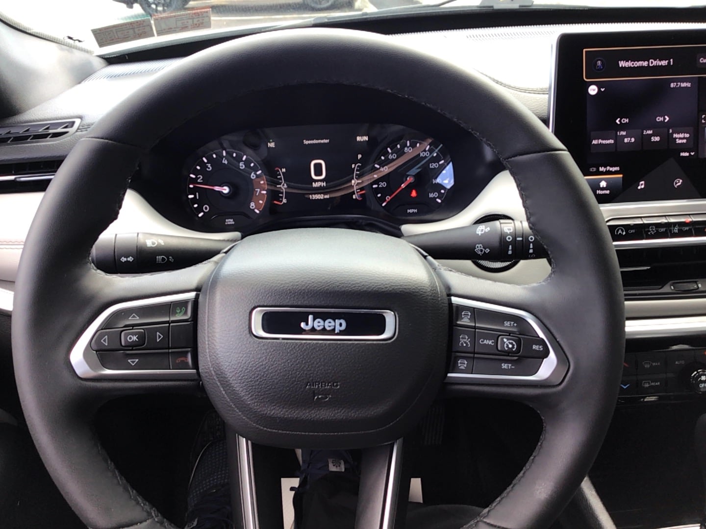 2026 Jeep Compass Limited Bright White Clearcoat at Solomon CJD Brownsville