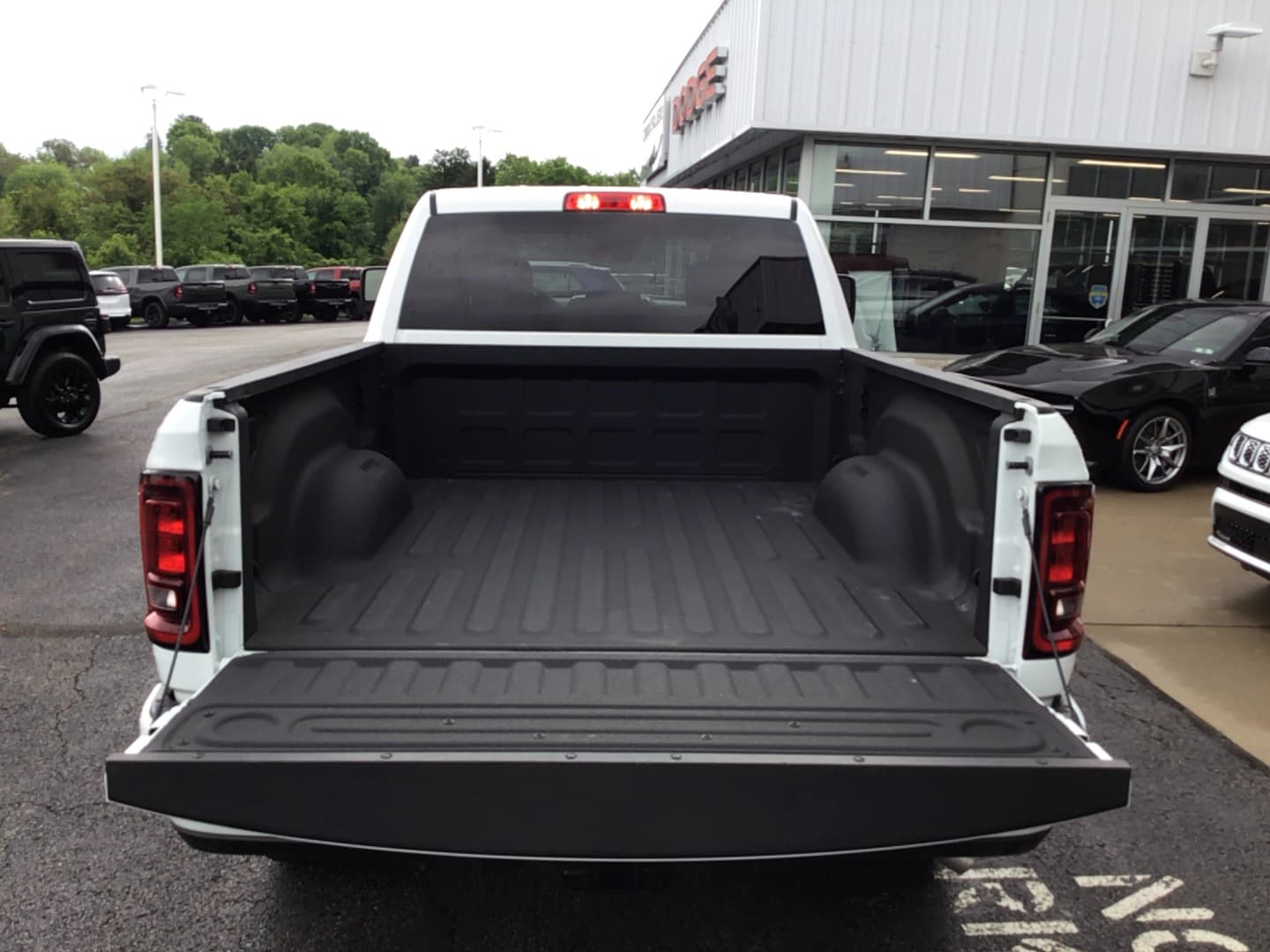 2025 Ram 2500 Big Horn Bright White Clearcoat at Solomon CJD Brownsville
