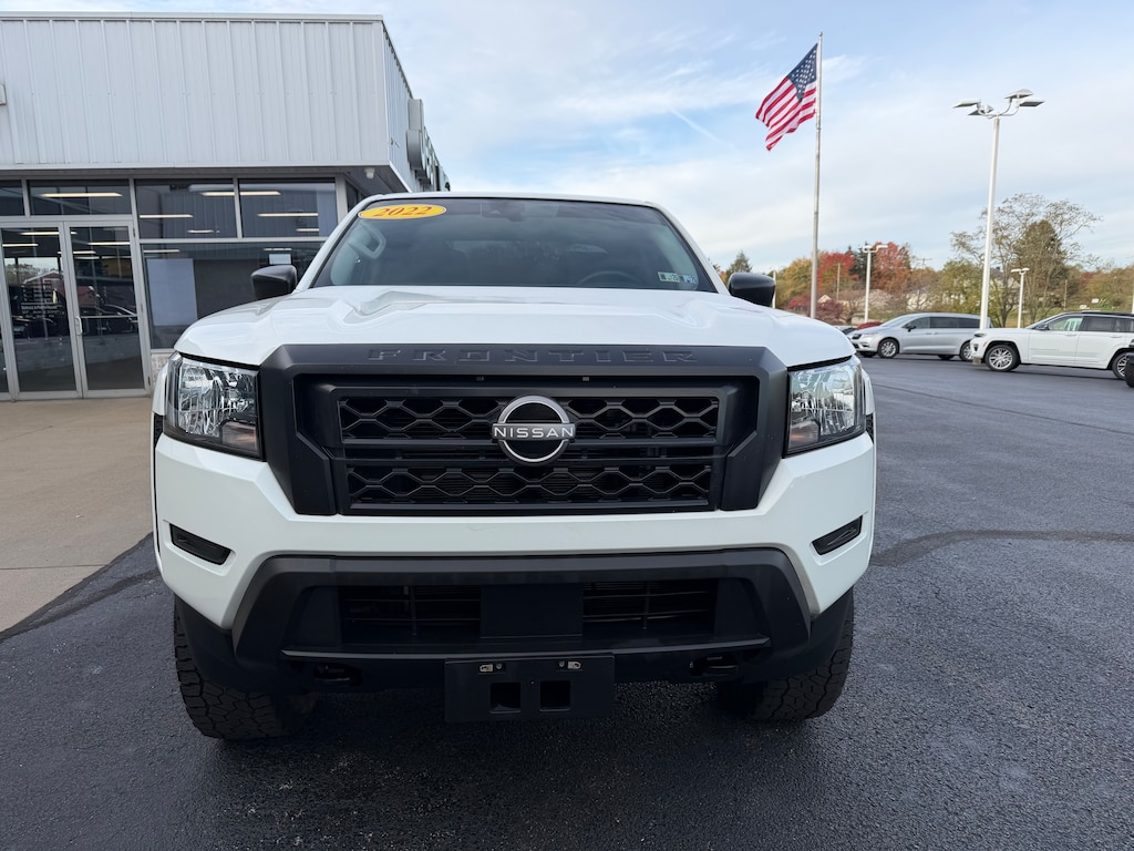 Certified 2022 Nissan Frontier S Crew Cab 4x4 S Auto