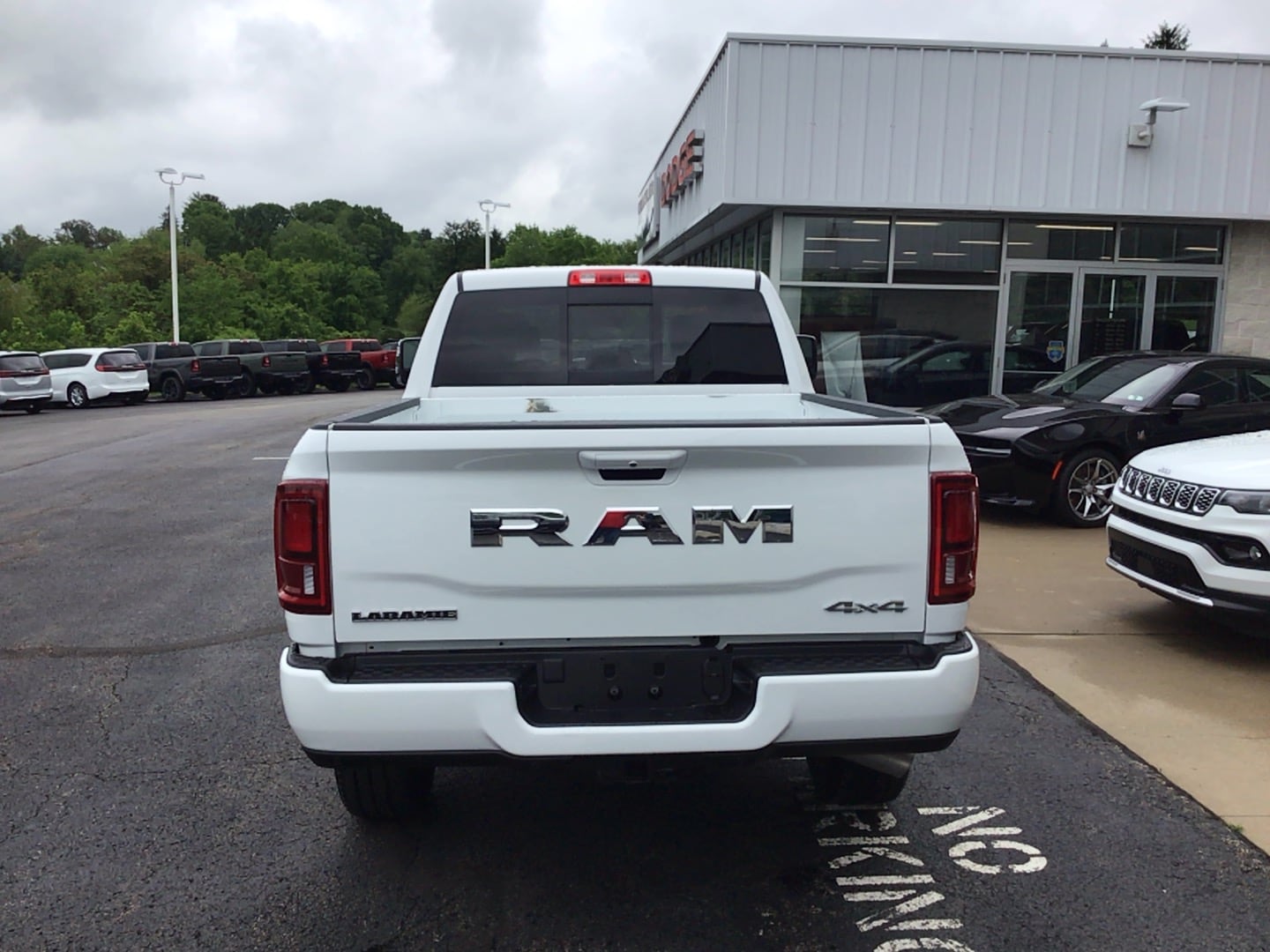 2026 Ram 2500 Laramie Bright White Clearcoat at Solomon CJD Carmichaels