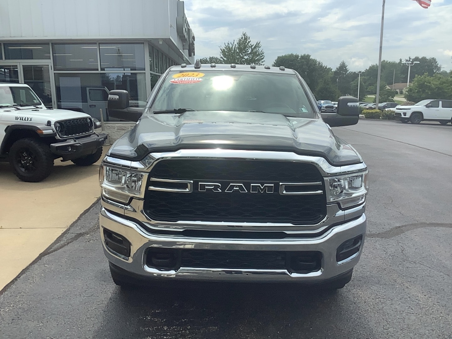 2023 Ram 2500 Tradesman Billet Silver Metallic Clearcoat at Solomon CJD Brownsville