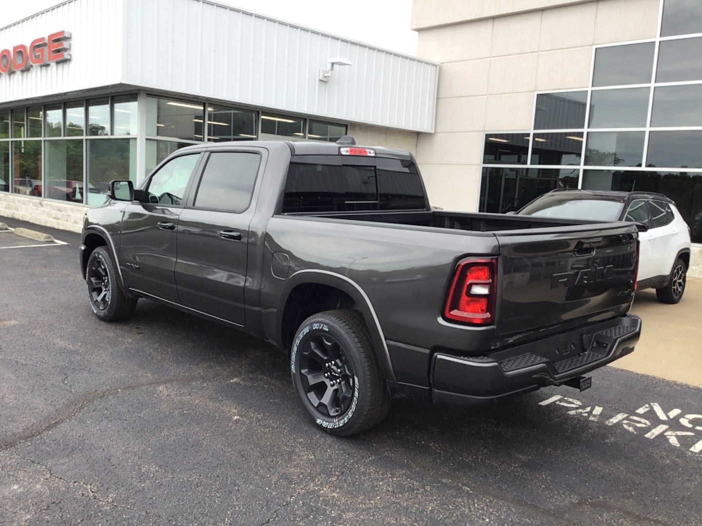2026 Ram 1500 BIG HORN CREW CAB 4X4 5'7 BOX Granite Crystal at Solomon CJD Carmichaels