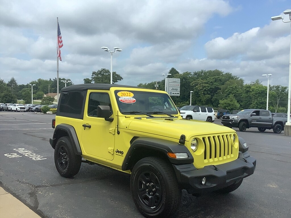 Certified 2022 Jeep Wrangler Sport Sport 4x4