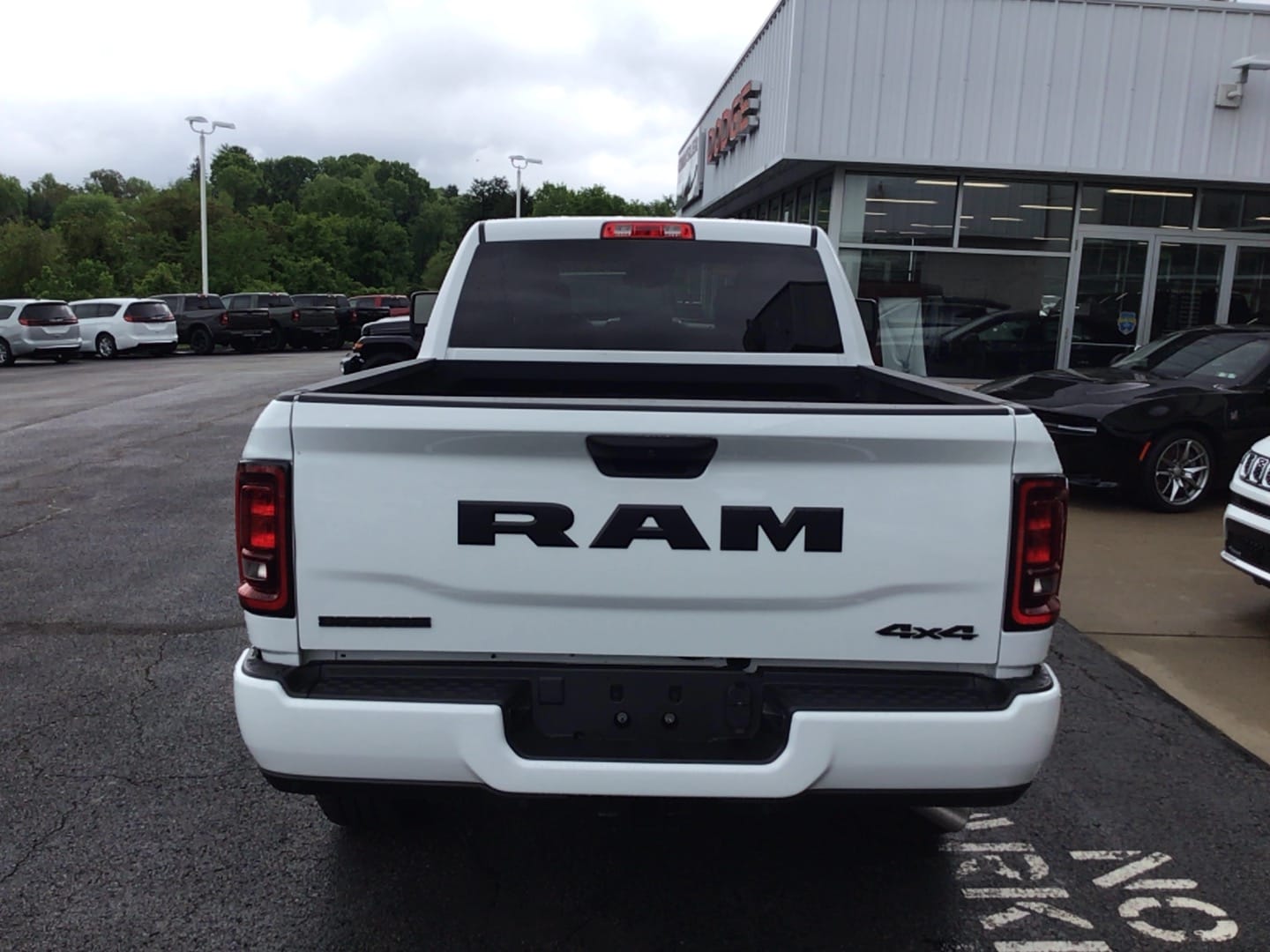 2025 Ram 2500 Big Horn Bright White Clearcoat at Solomon CJD Brownsville