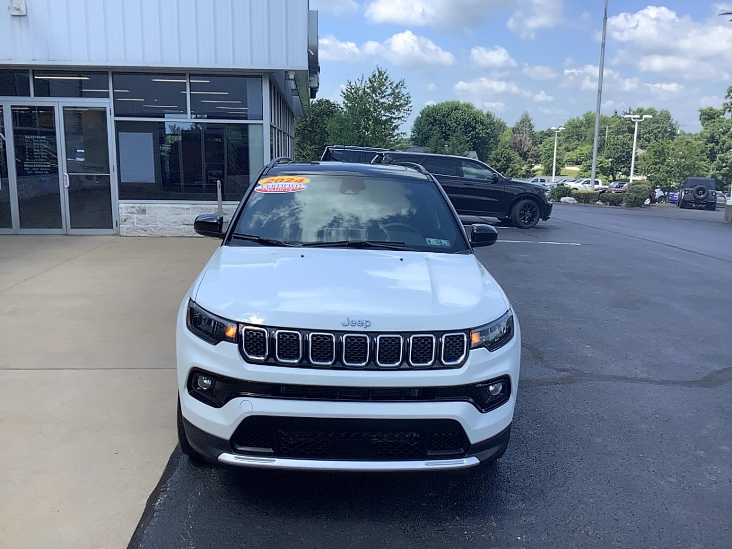 Certified 2024 Jeep Compass Limited with VIN 3C4NJDCN1RT577024 for sale in Brownsville, PA