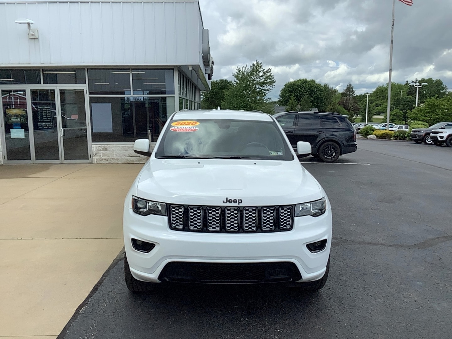 Certified 2020 Jeep Grand Cherokee Altitude with VIN 1C4RJFAG5LC243549 for sale in Brownsville, PA