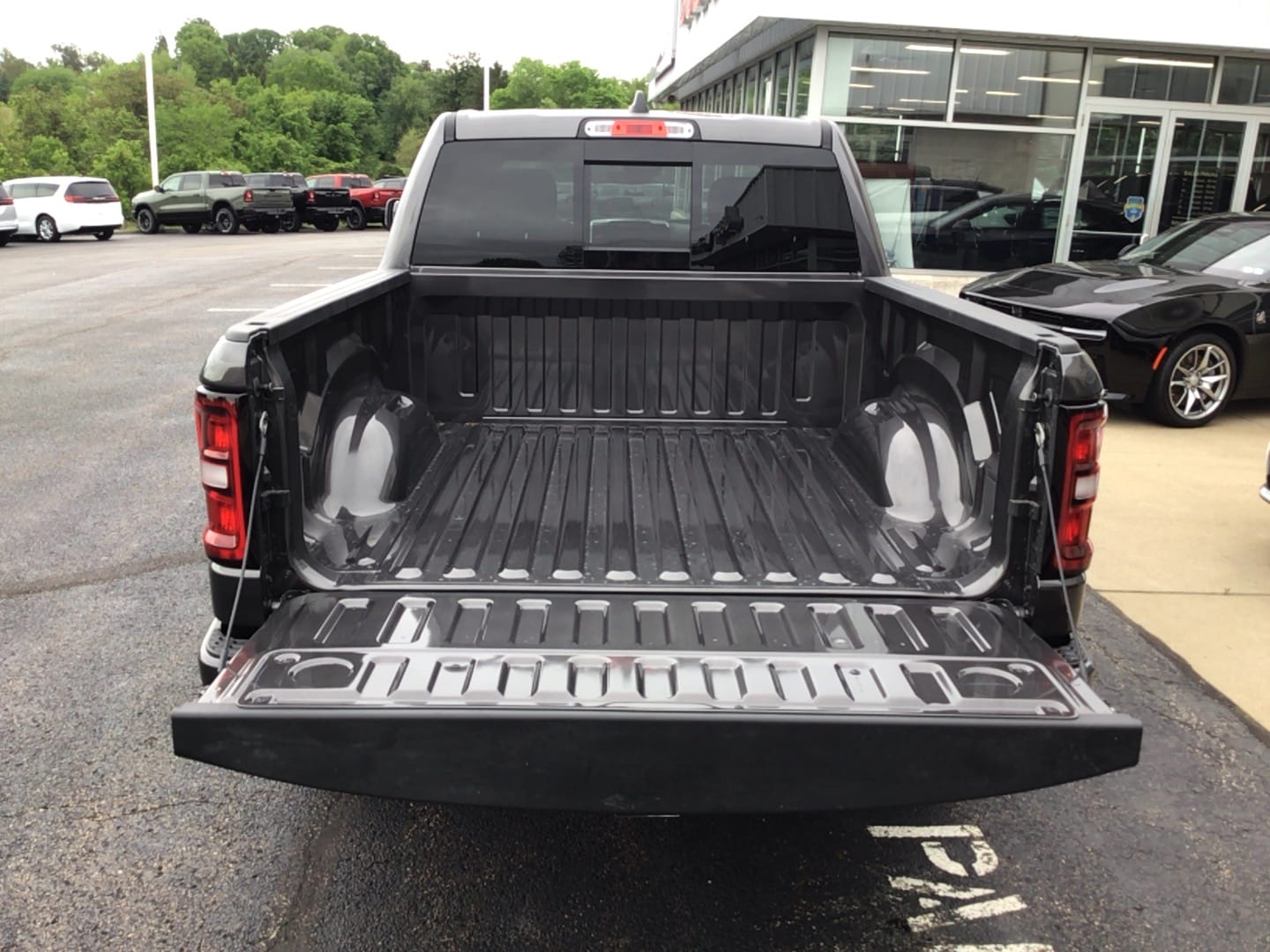 2026 Ram 1500 BIG HORN CREW CAB 4X4 5'7 BOX Granite Crystal at Solomon CJD Carmichaels