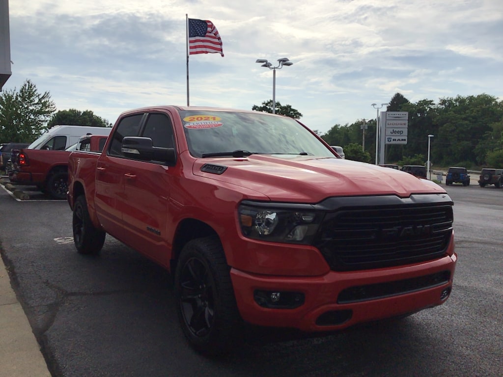 Certified 2021 Ram 1500 Big Horn Big Horn 4x4 Crew Cab 57 Box