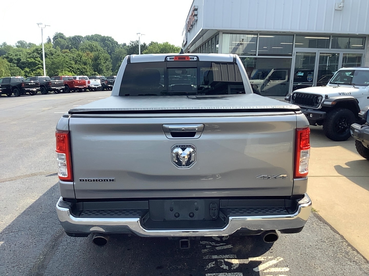2020 Ram 1500 Big Horn Billet Silver Metallic Clearcoat at Solomon CJD Brownsville