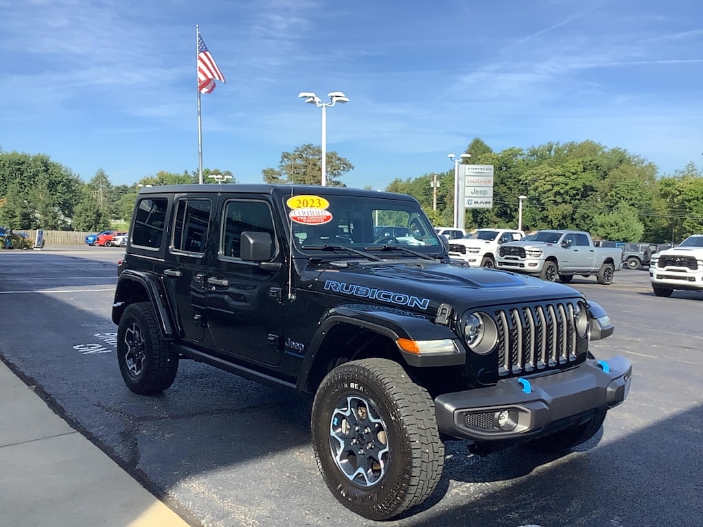 Certified 2023 Jeep Wrangler 4xe Rubicon Rubicon 4x4