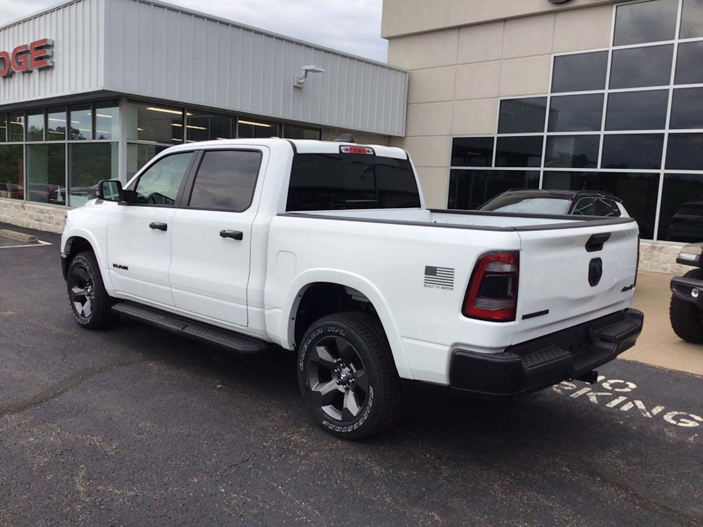 2023 Ram 1500 Big Horn Bright White Clearcoat at Solomon CJD Brownsville