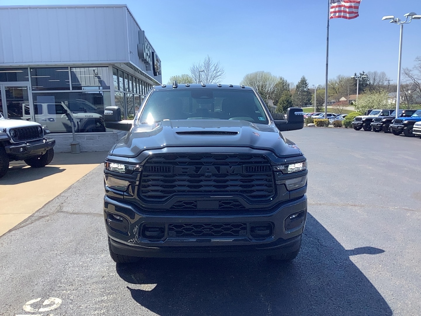 2026 Ram 2500 BLACK EXPRESS CREW CAB 4X4 6'4 BOX Forged Blue at Solomon CJD Carmichaels