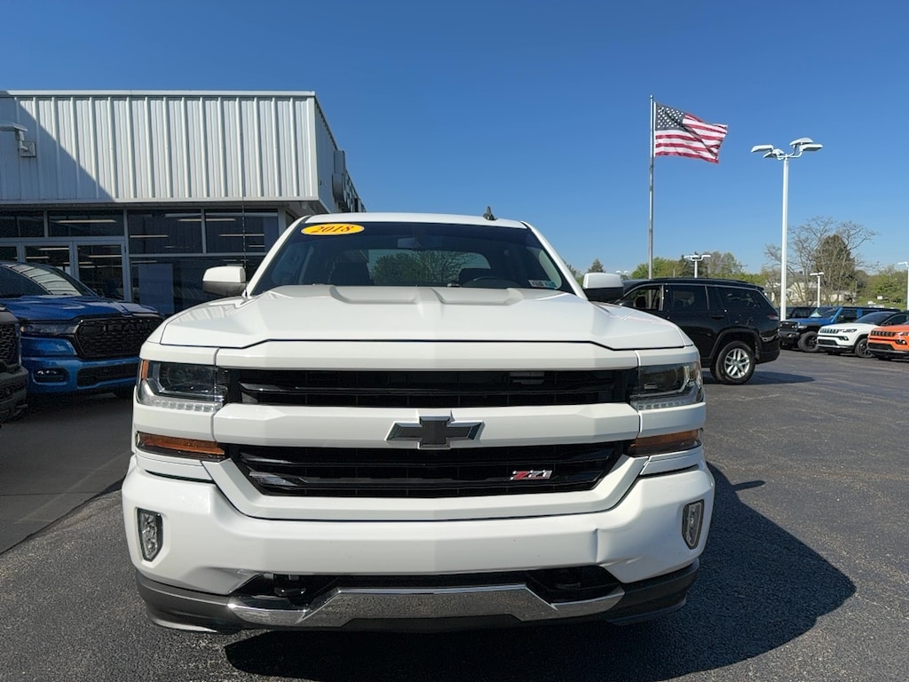 Certified 2018 Chevrolet Silverado 1500 LT 4WD Crew Cab 153.0 LT w/2LT