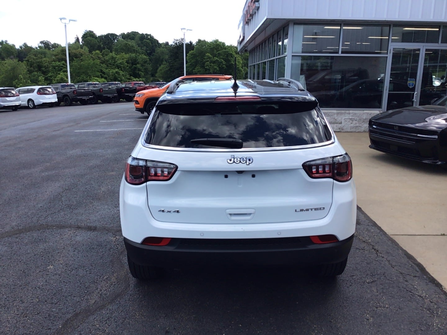 2026 Jeep Compass Limited Bright White Clearcoat at Solomon CJD Brownsville