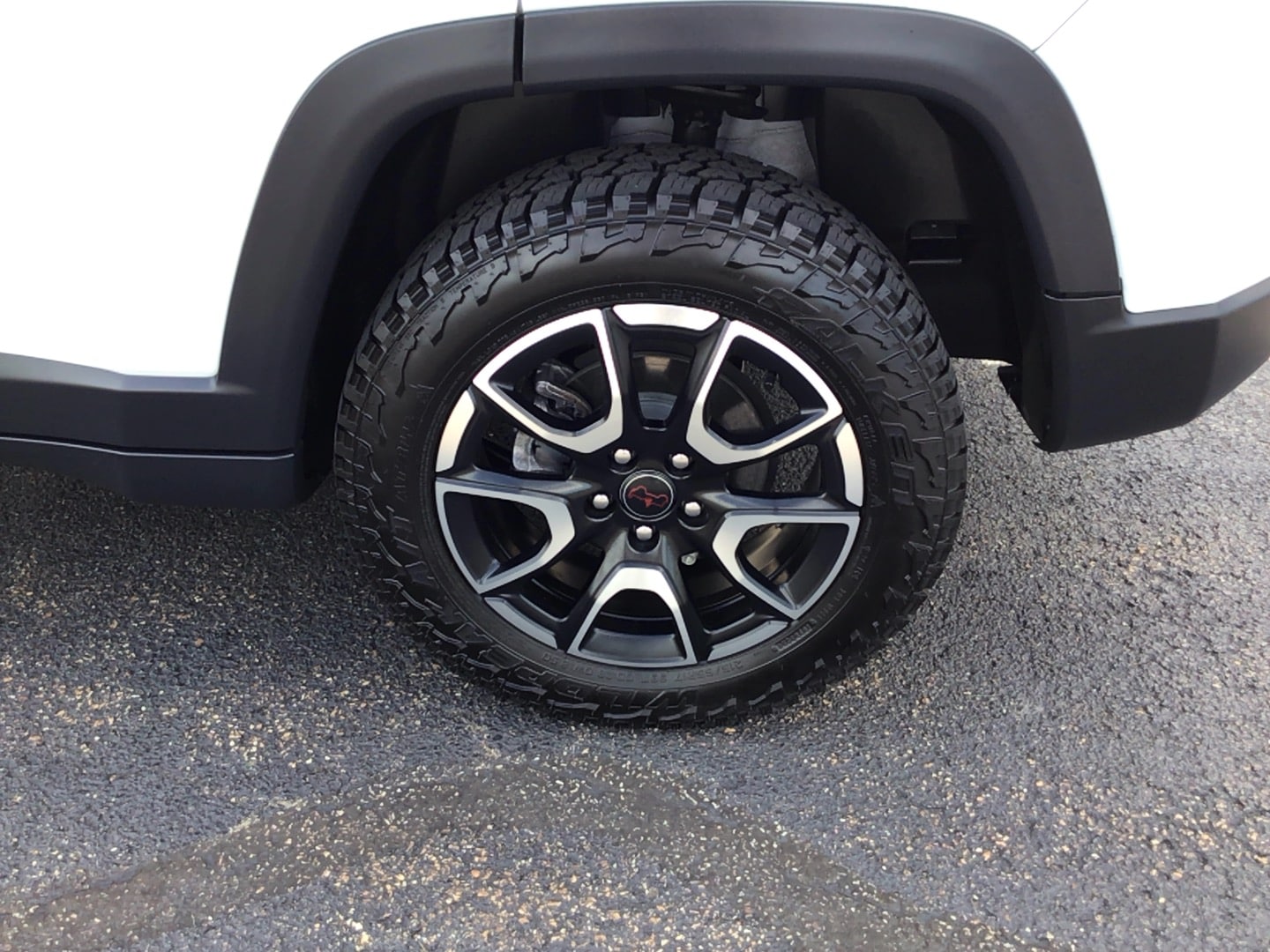 2025 Jeep Compass Trailhawk Bright White Clearcoat at Solomon CJD Brownsville