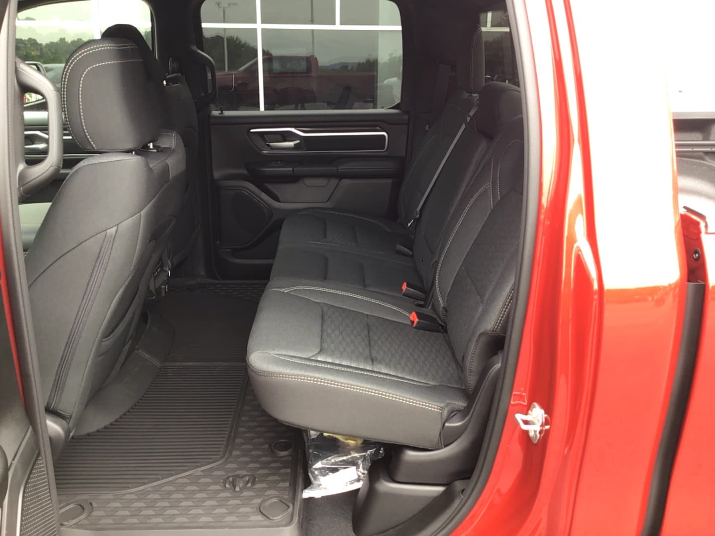 2026 Ram 1500 BIG HORN CREW CAB 4X4 5'7 BOX Molten Red Pearlcoat at Solomon CJD Carmichaels