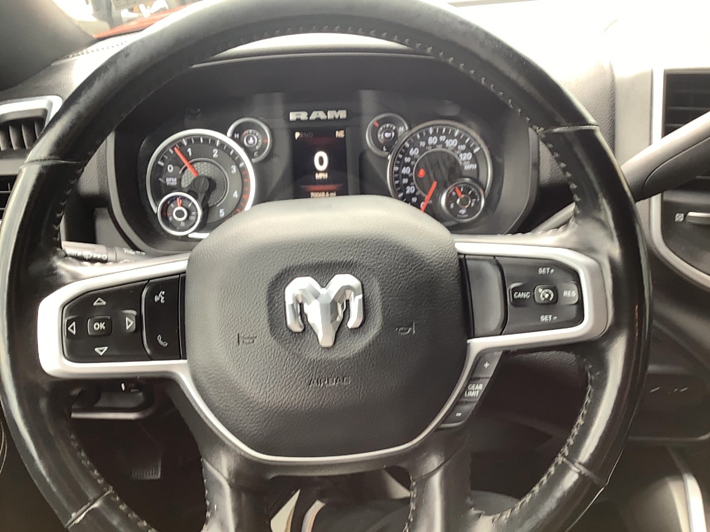 2023 Ram 2500 Big Horn Flame Red Clearcoat at Solomon CJD Brownsville