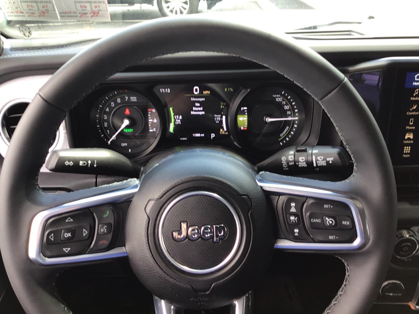 2025 Jeep Wrangler 4xe Sahara Bright White Clearcoat at Solomon CJD Brownsville