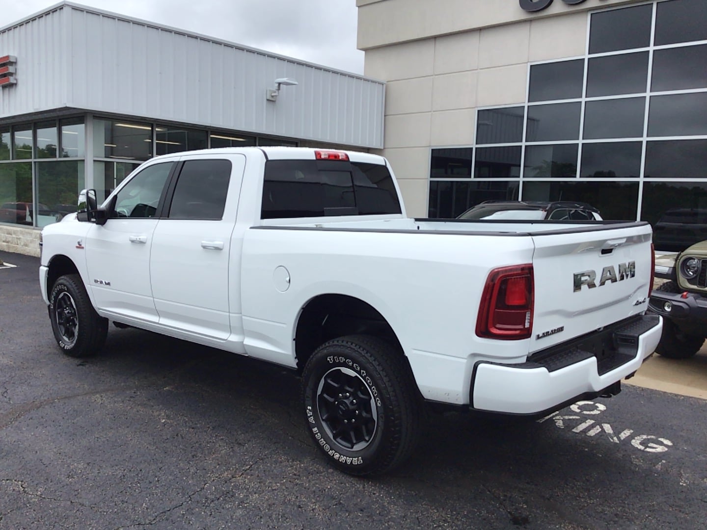 2026 Ram 2500 Laramie Bright White Clearcoat at Solomon CJD Carmichaels