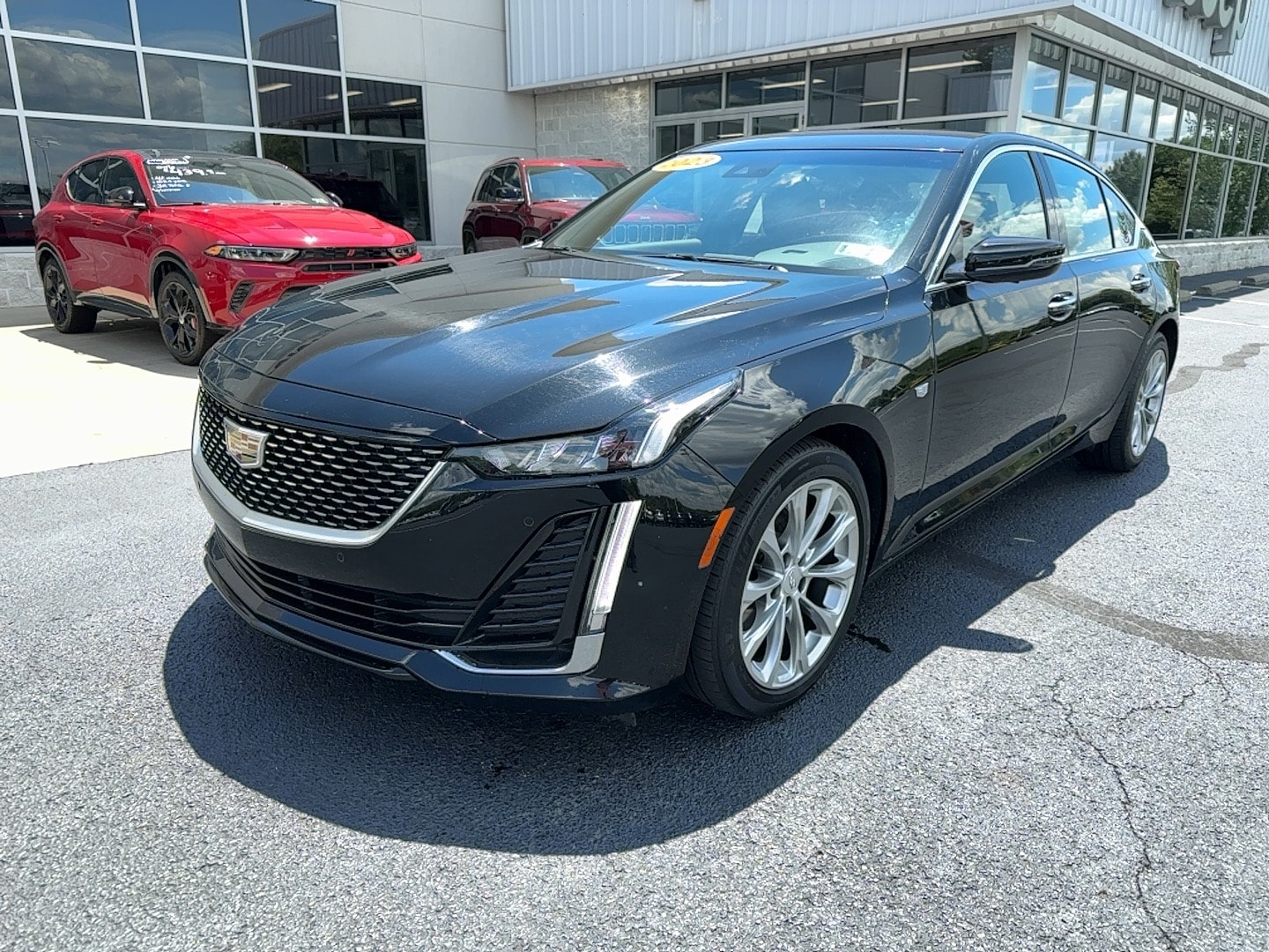 Certified 2023 Cadillac CT5 Premium Luxury with VIN 1G6DN5RK3P0121977 for sale in Brownsville, PA