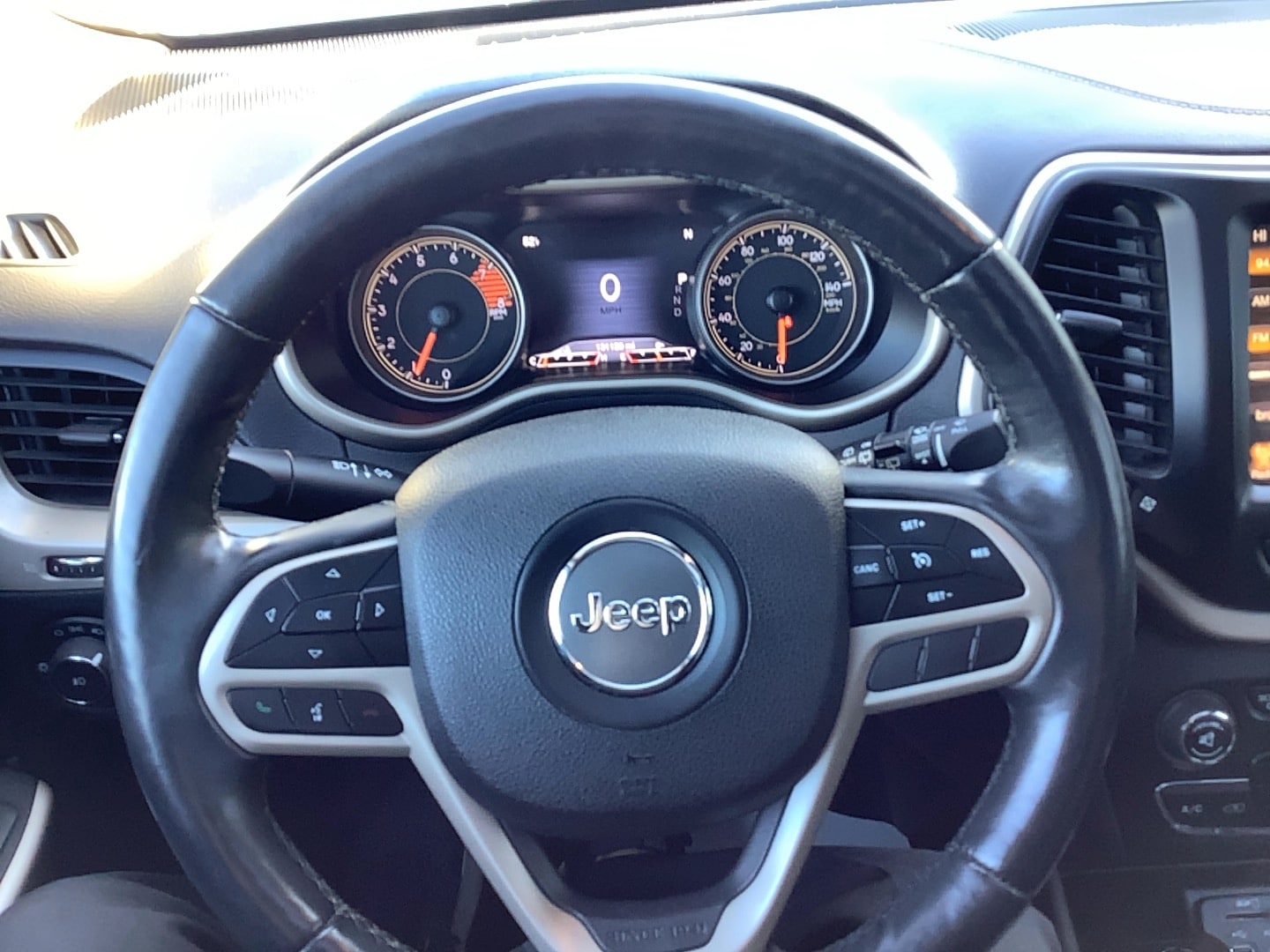 2018 Jeep Cherokee Limited Granite Crystal Metallic Clearcoat at Solomon CJD Carmichaels