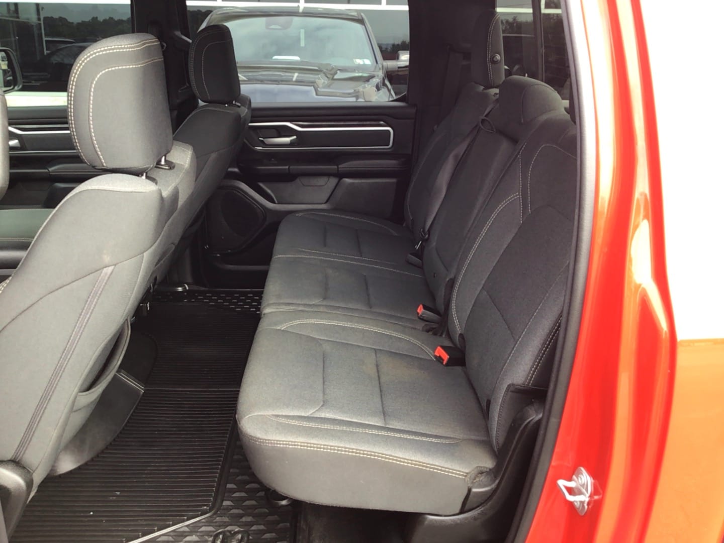 2021 Ram 1500 Big Horn Flame Red Clearcoat at Solomon CJD Brownsville