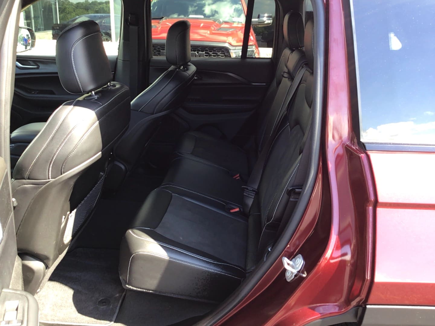 2025 Jeep Grand Cherokee Altitude X Velvet Red Pearlcoat at Solomon CJD Carmichaels