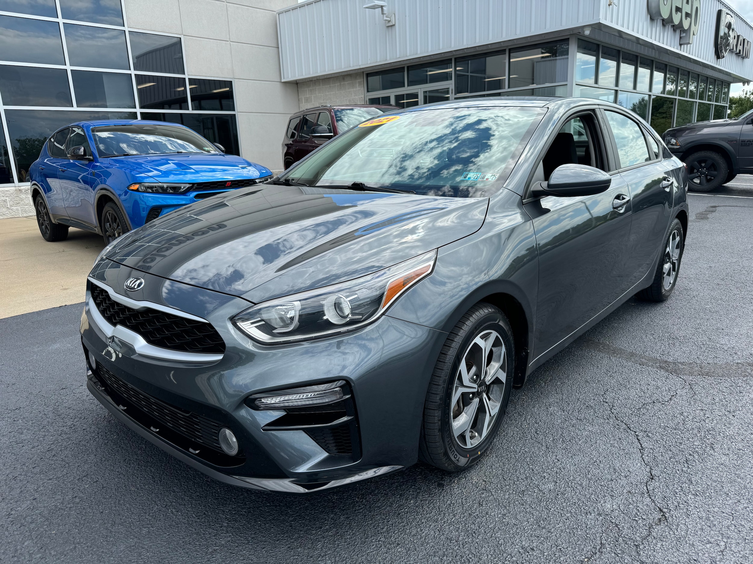 Certified 2021 Kia Forte LXS with VIN 3KPF24ADXME285493 for sale in Brownsville, PA