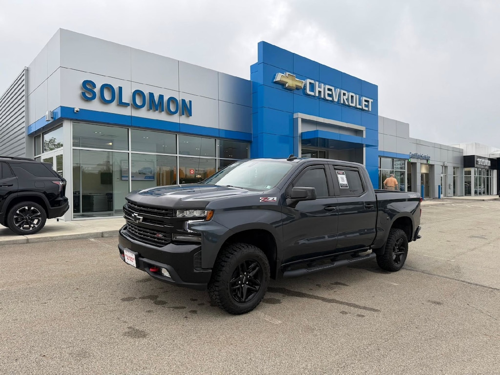 Used 2021 Chevrolet Silverado 1500 LT Trail Boss Truck Crew Cab