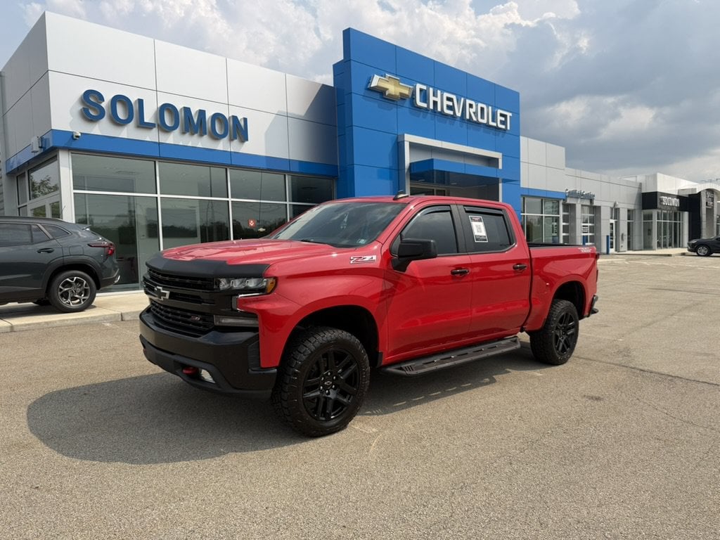 Used 2021 Chevrolet Silverado 1500 LT Trail Boss Truck Crew Cab