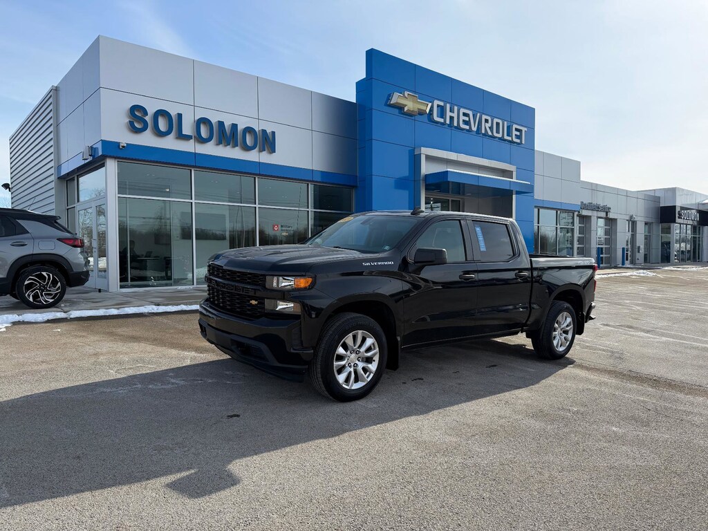 Used 2021 Chevrolet Silverado 1500 Custom Truck Crew Cab