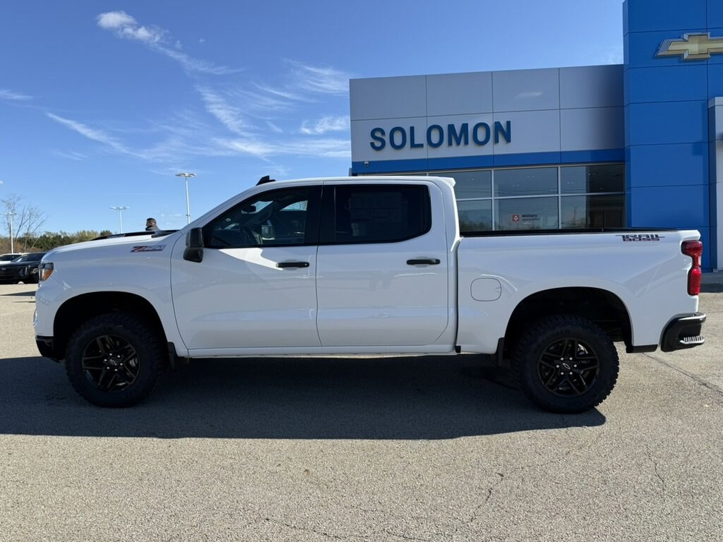 New 2026 Chevrolet Silverado 1500 Custom Trail Boss Truck Crew Cab