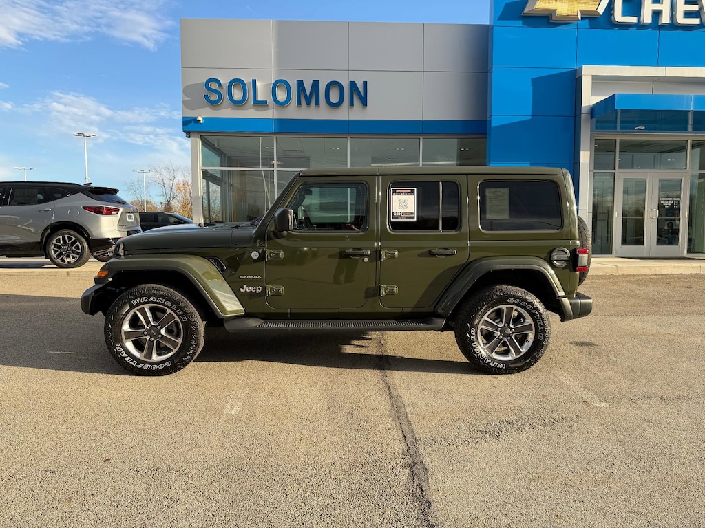 Used 2020 Jeep Wrangler Unlimited Sahara SUV