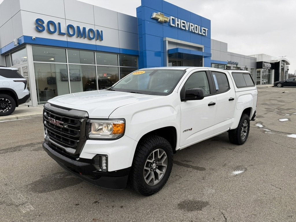 Used 2021 GMC Canyon AT4 w/Cloth Truck Crew Cab
