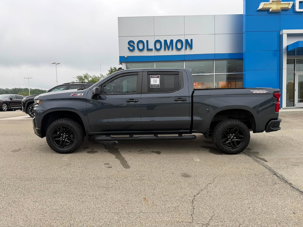 Used 2021 Chevrolet Silverado 1500 LT Trail Boss Truck Crew Cab