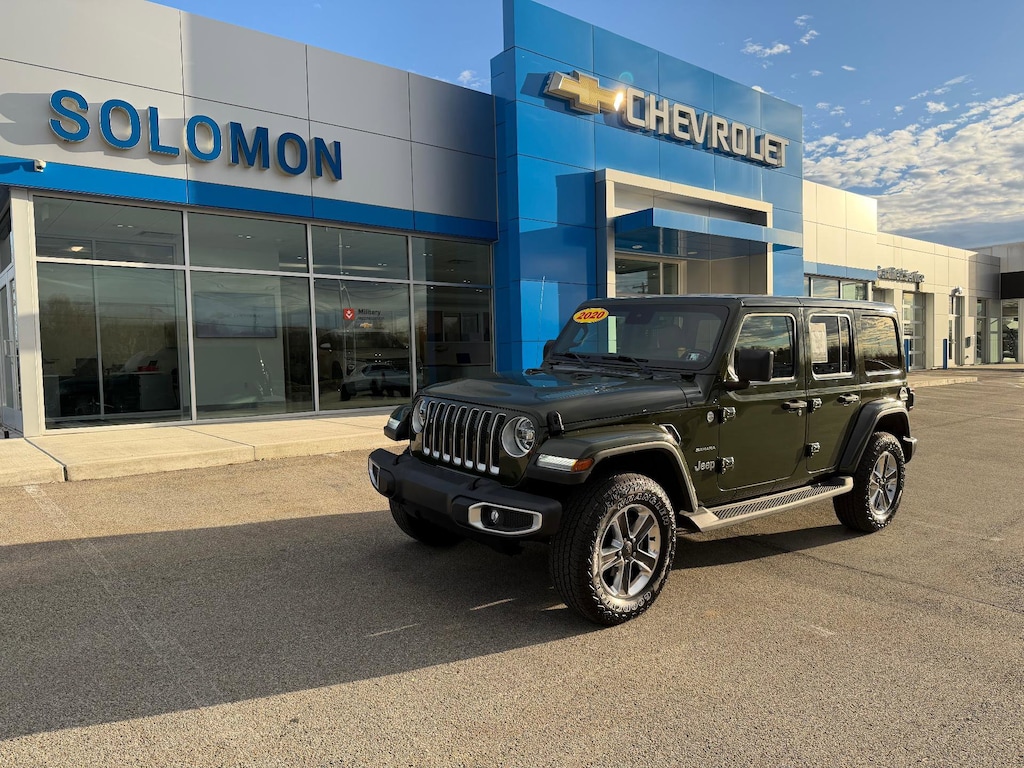 Used 2020 Jeep Wrangler Unlimited Sahara SUV