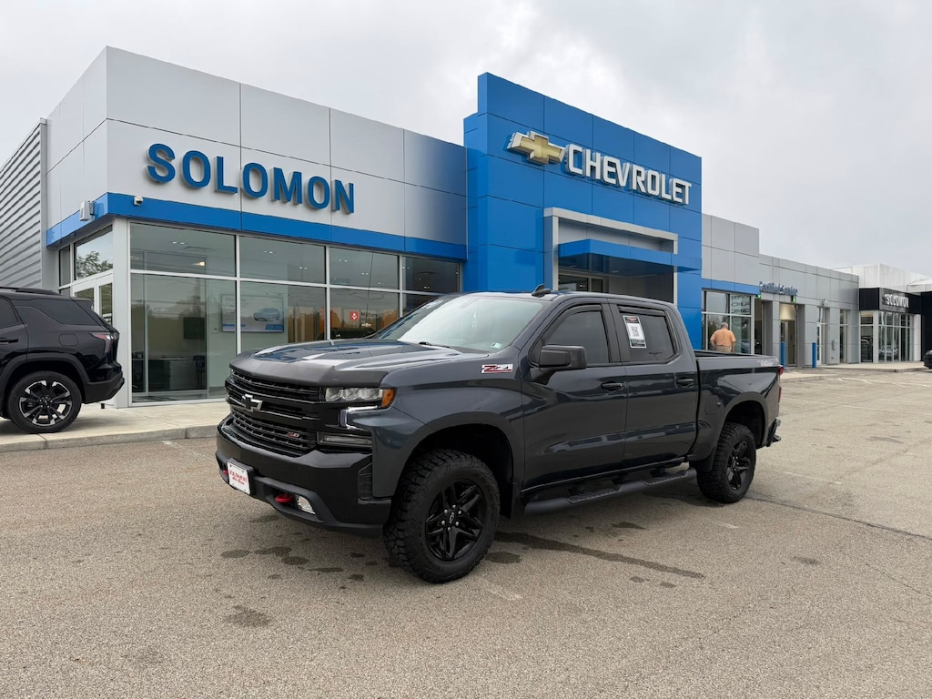 Used 2021 Chevrolet Silverado 1500 LT Trail Boss Truck Crew Cab