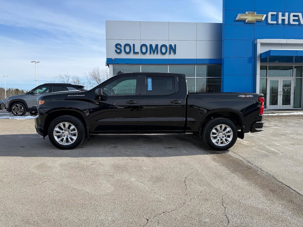Used 2021 Chevrolet Silverado 1500 Custom Truck Crew Cab