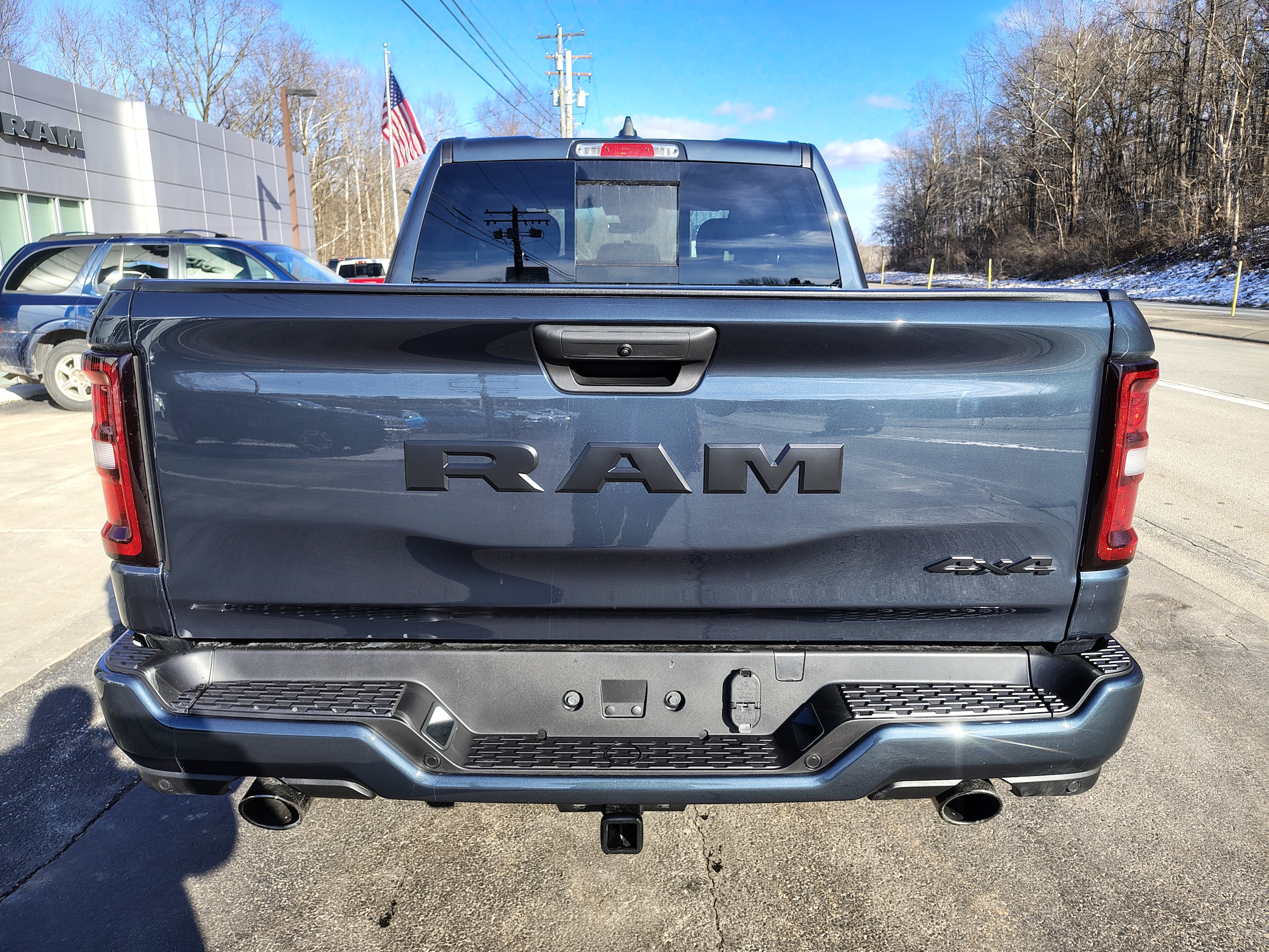 2026 Ram 1500 EXPRESS CREW CAB 4X4 5'7 BOX Forged Blue at Solomon CJD Carmichaels