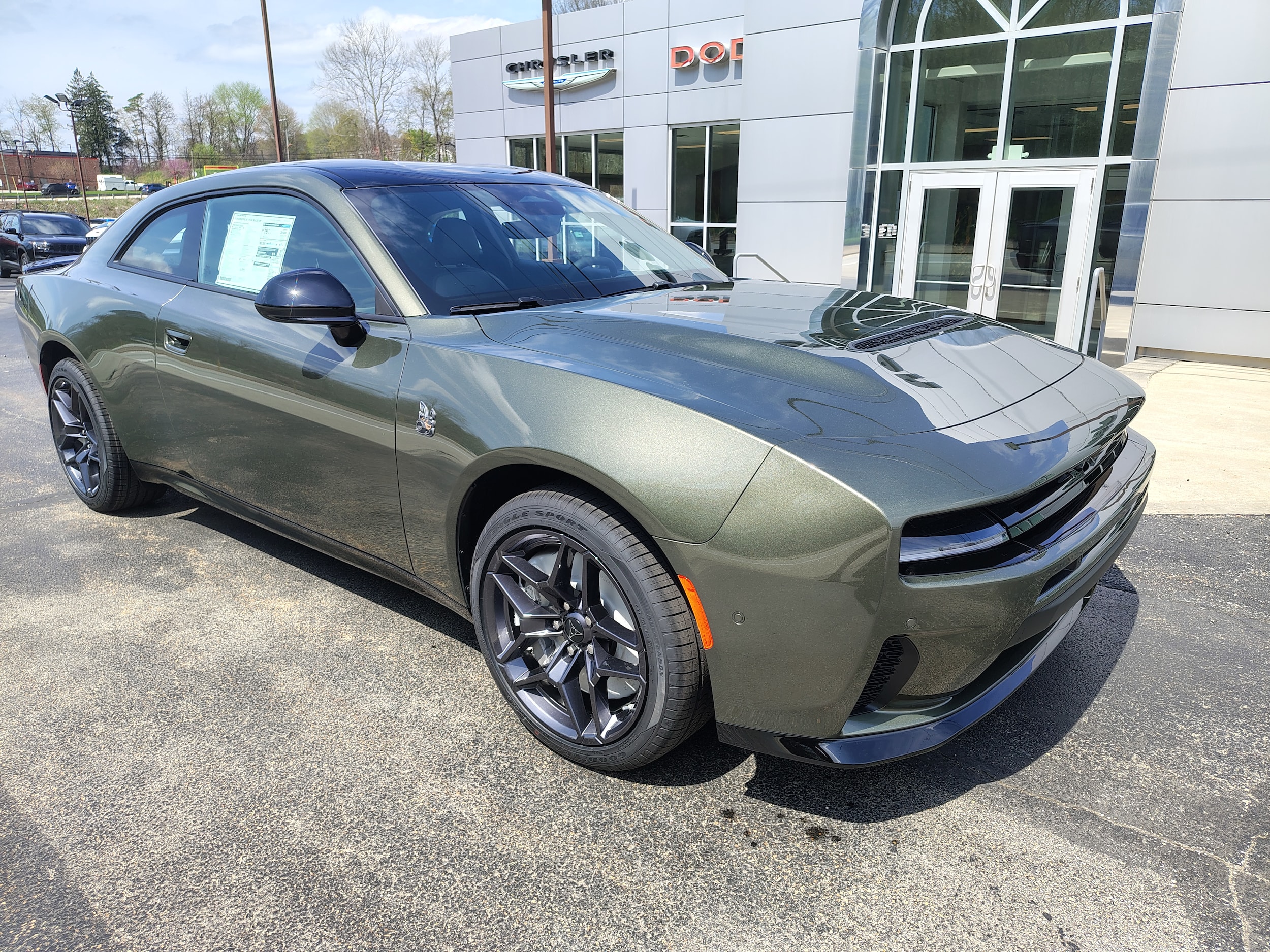 2026 Dodge Charger SCAT PACK 2-DOOR AWD Green Machine at Three Rivers CJD