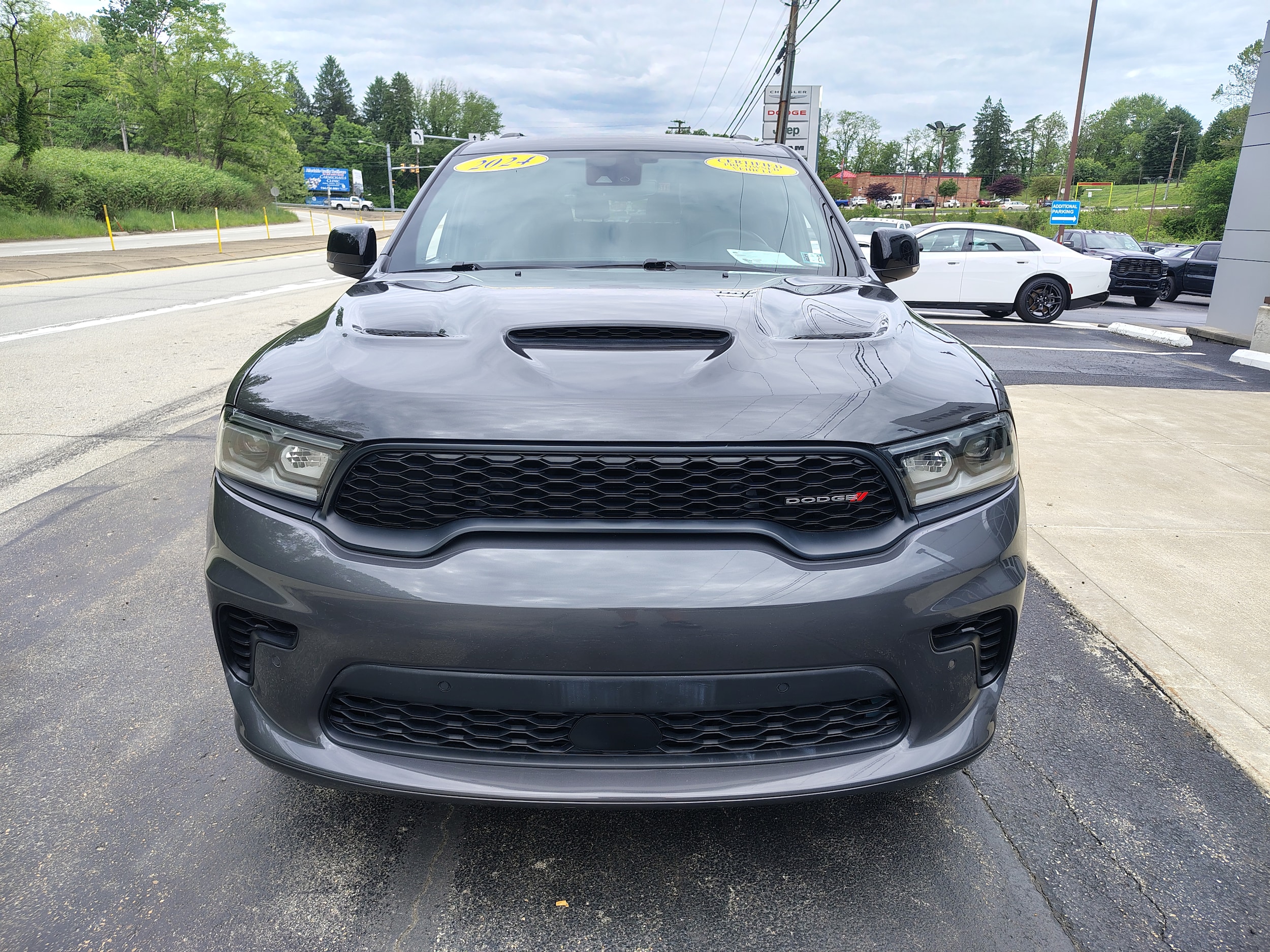 2024 Dodge Durango R/T Premium Vapor Gray at Solomon CJD Carmichaels