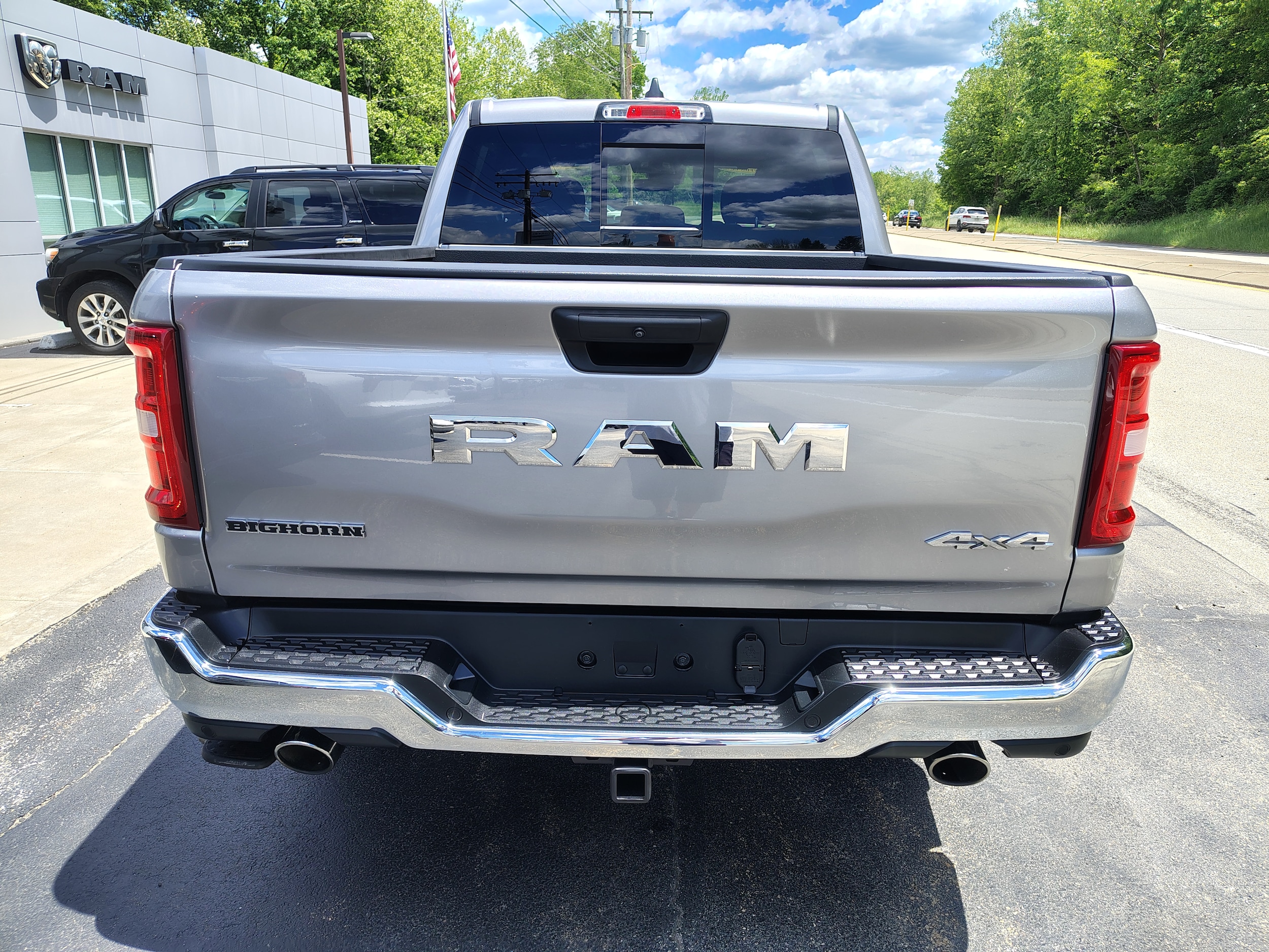 2025 Ram 1500 Big Horn Billet Silver Metallic Clearcoat at Solomon CJD Carmichaels