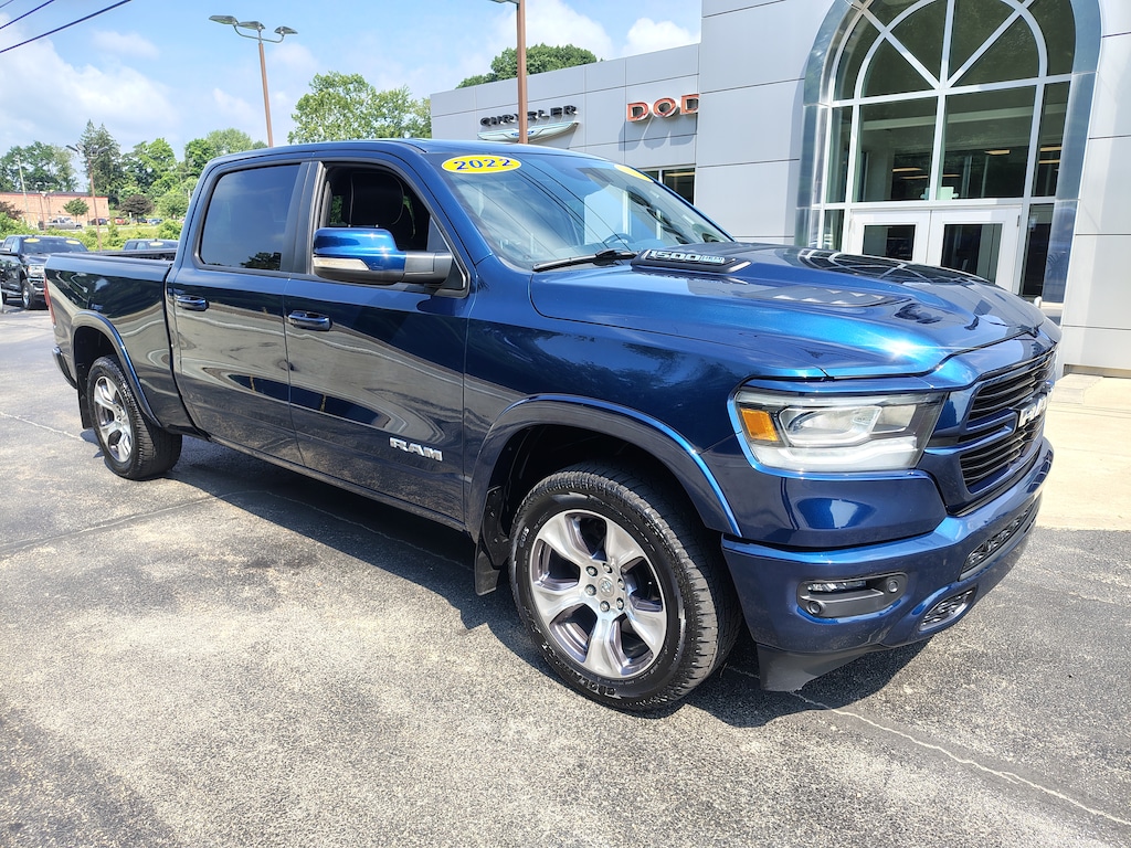 Used 2022 Ram 1500 Laramie Laramie 4x4 Crew Cab 64 Box