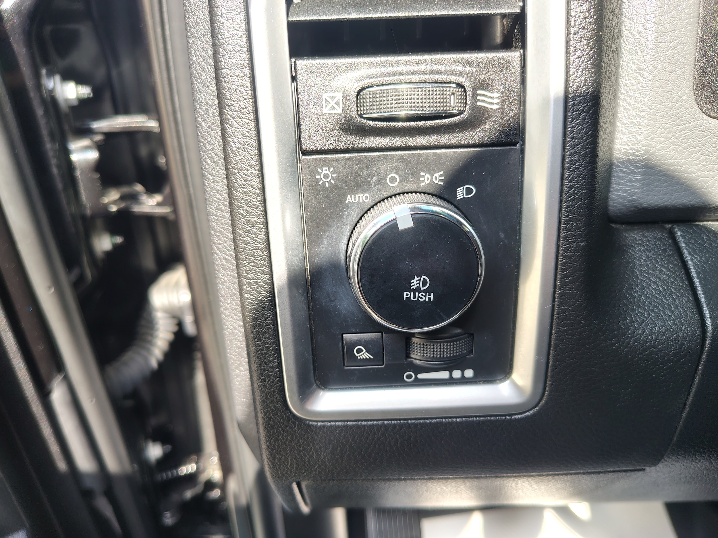 2017 Ram 1500 Big Horn Brilliant Black Crystal Pearlcoat at Solomon CJD Carmichaels