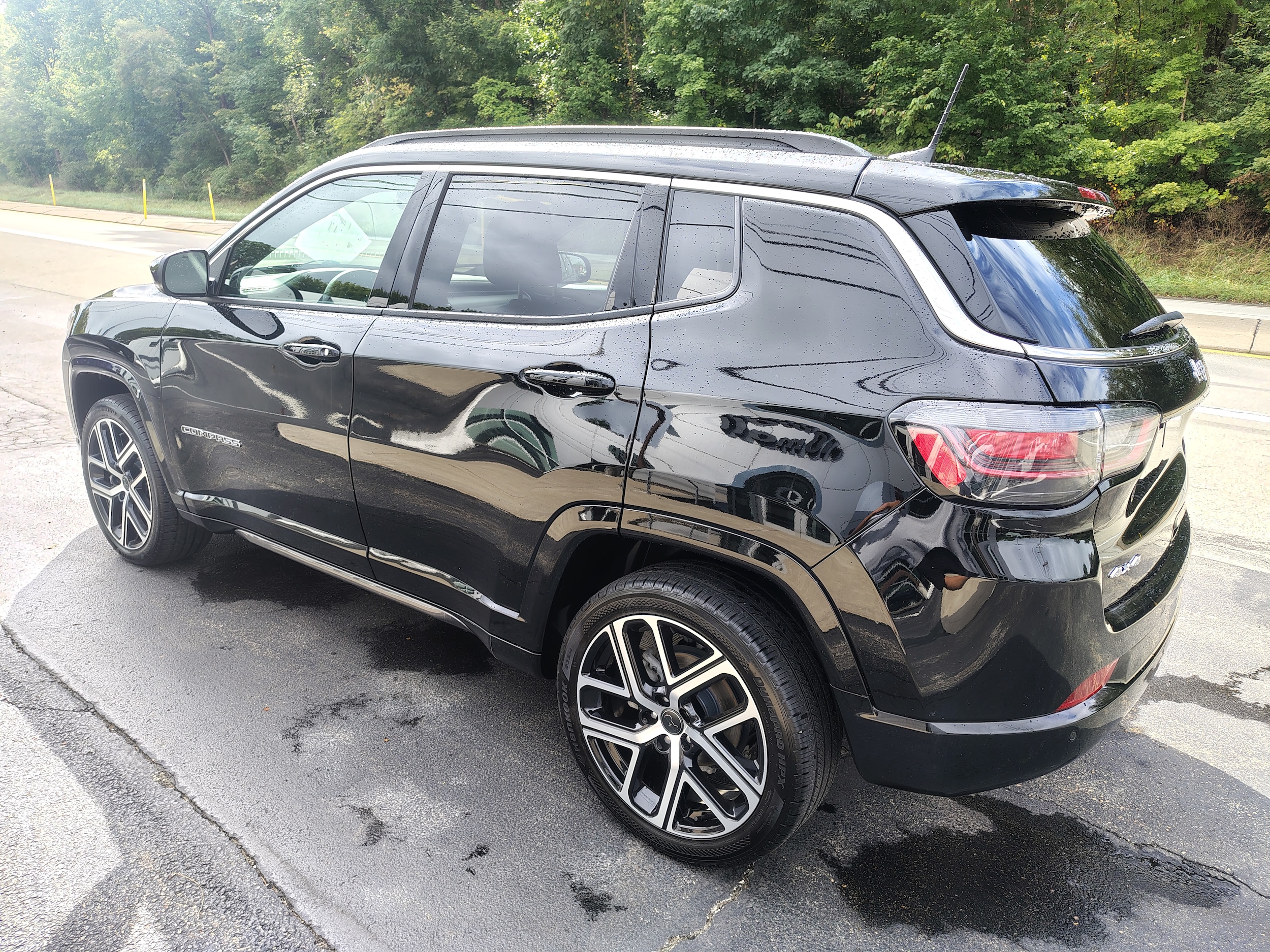 2025 Jeep Compass Limited Diamond Black Crystal Pearlcoat at Solomon CJD Carmichaels